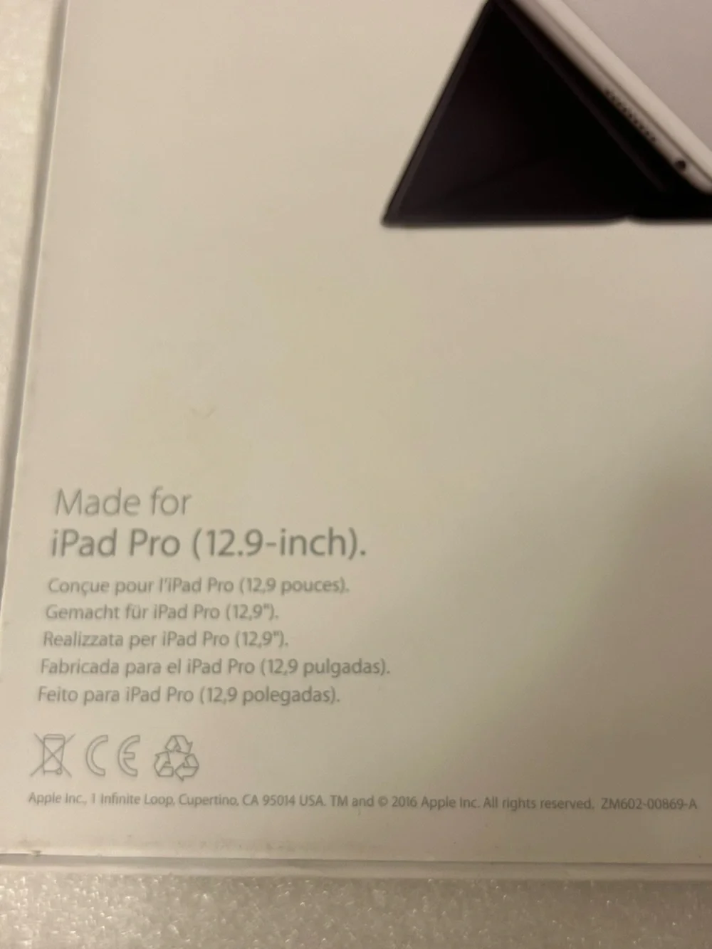 Apple IPad Pro 12.9 inch Smart Keyboard (IPad Not Included) 2016 1st & 2nd Gen